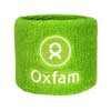Schweissband Handgelenkband mit Logo Bestickung OXFAM